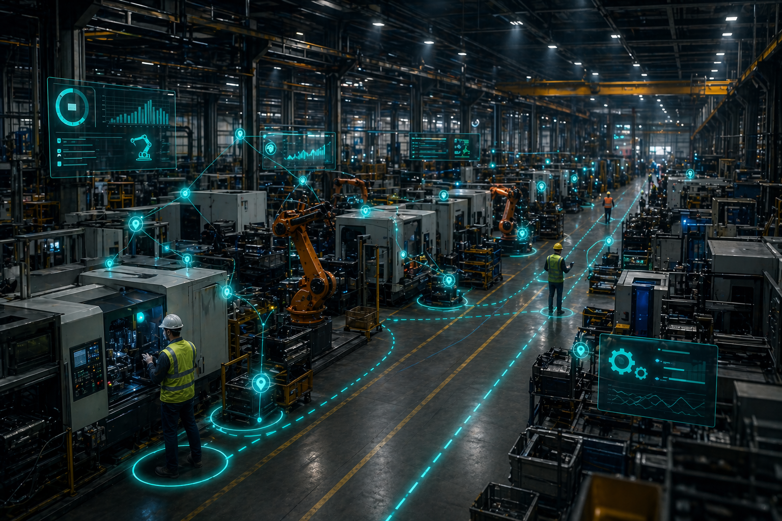 Manufacturing & Production - Real-time tracking solutions for industry optimization