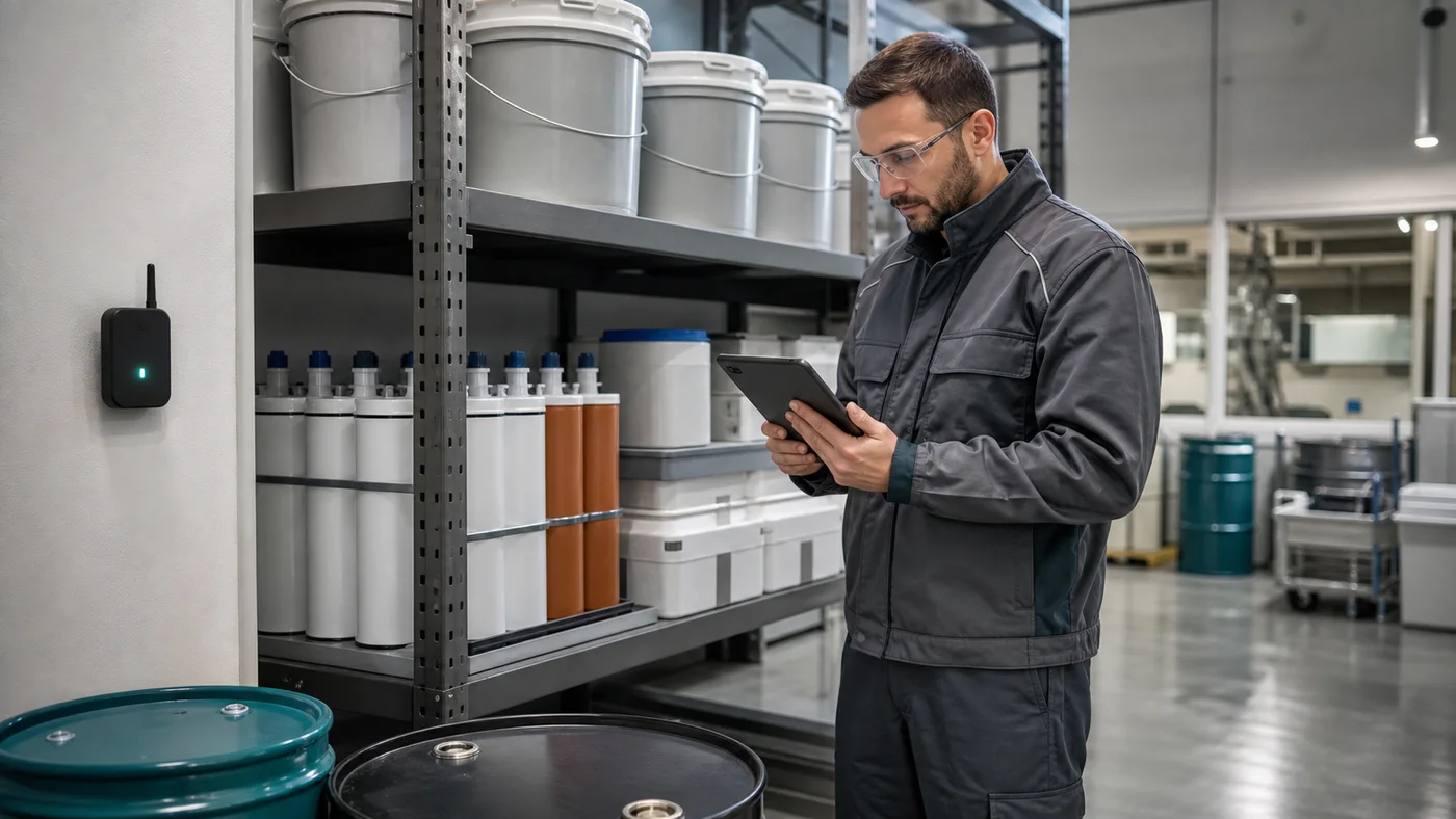 Monitoring Temperature-Sensitive Materials Across Storage, Production, and Transit
